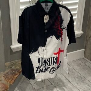 NWT 3 SUMMER EVEREST MENS RELIGIOUS SHIRTS.